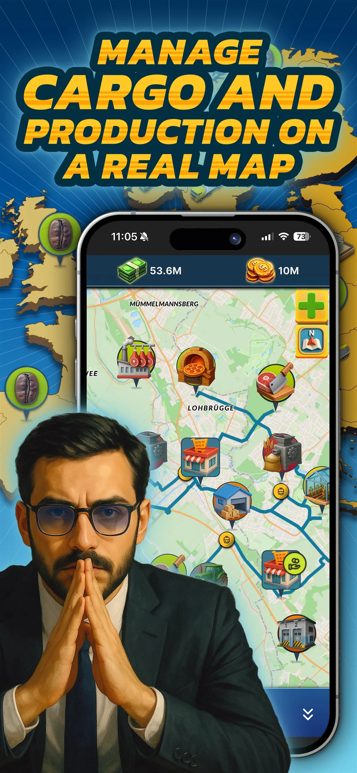 Logistics Empire Truck Manager screenshot