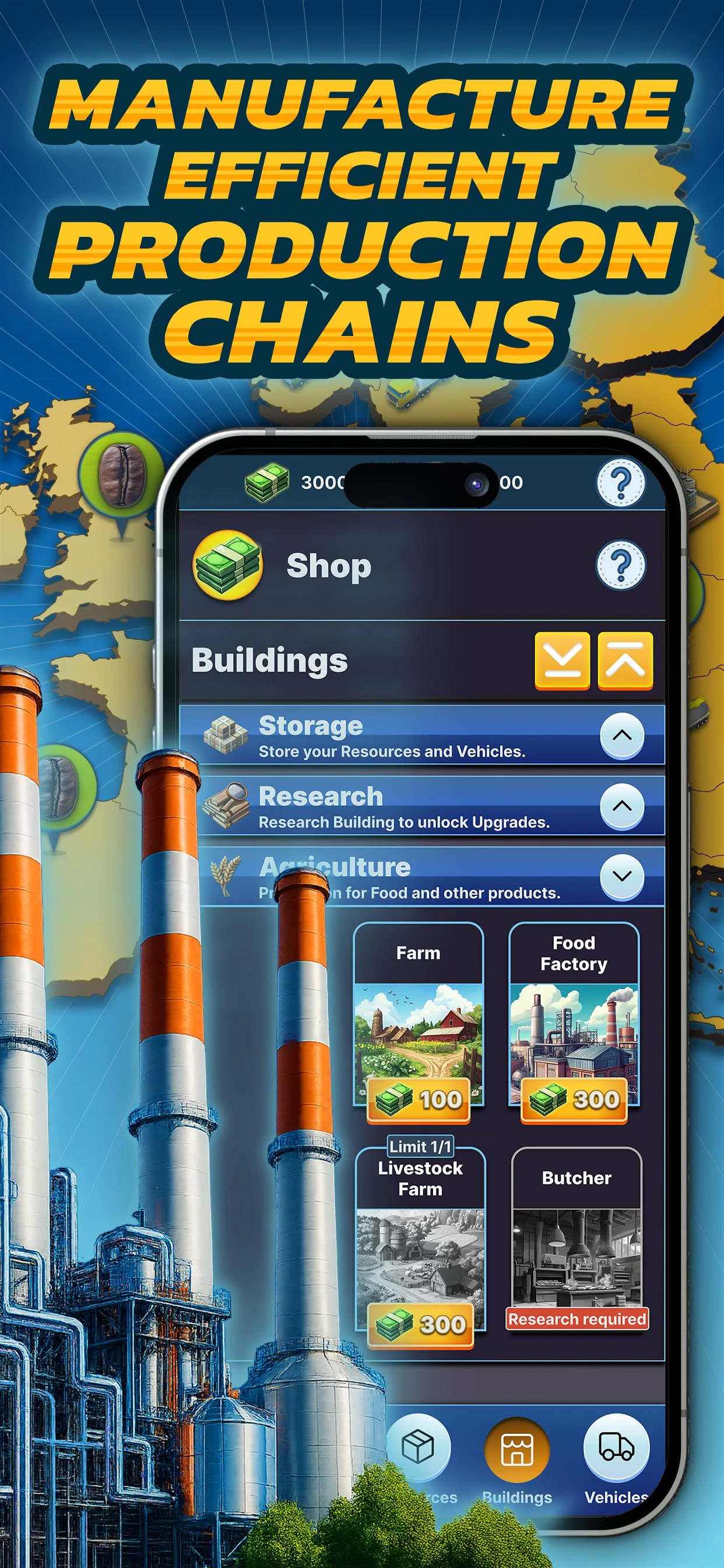 Logistics Empire Truck Manager screenshot