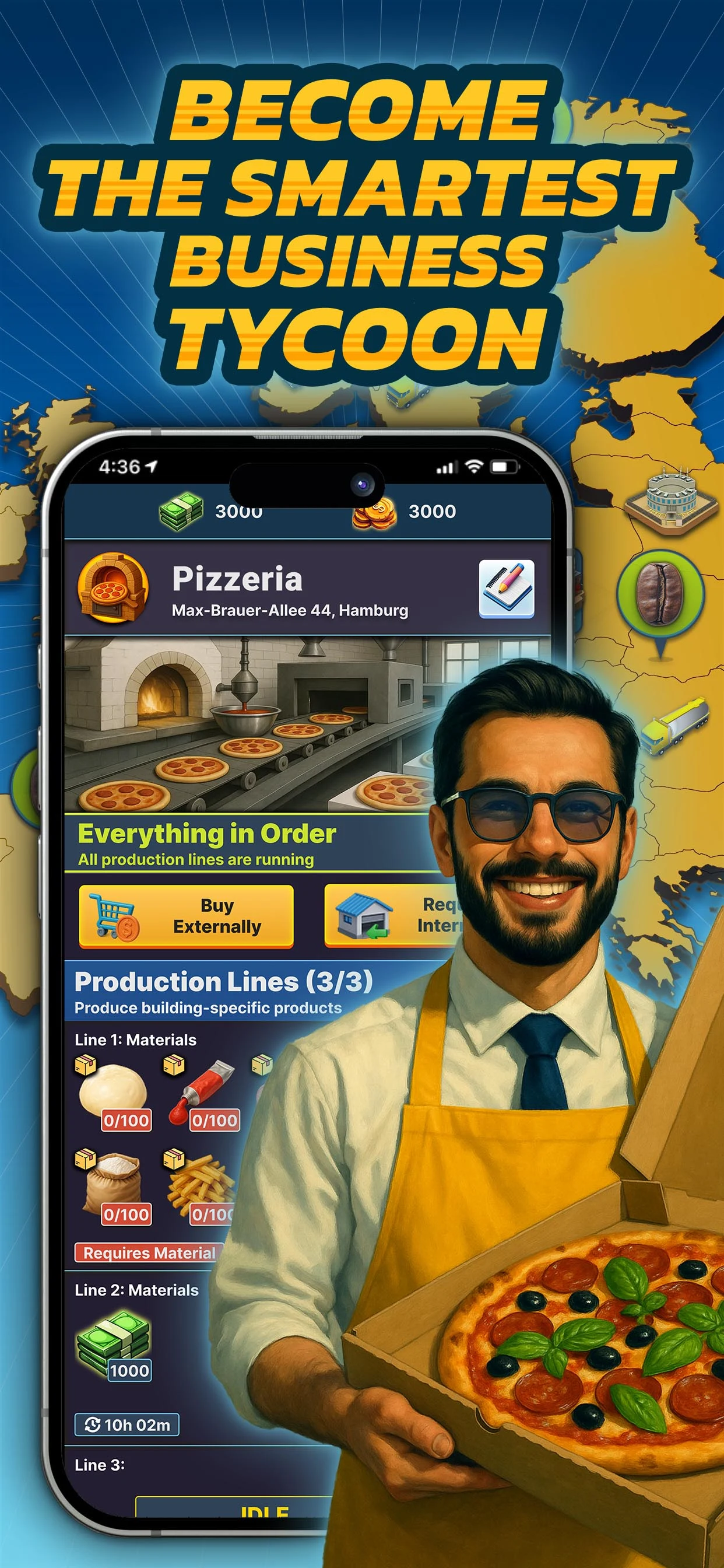 Logistics Empire Truck Manager screenshot