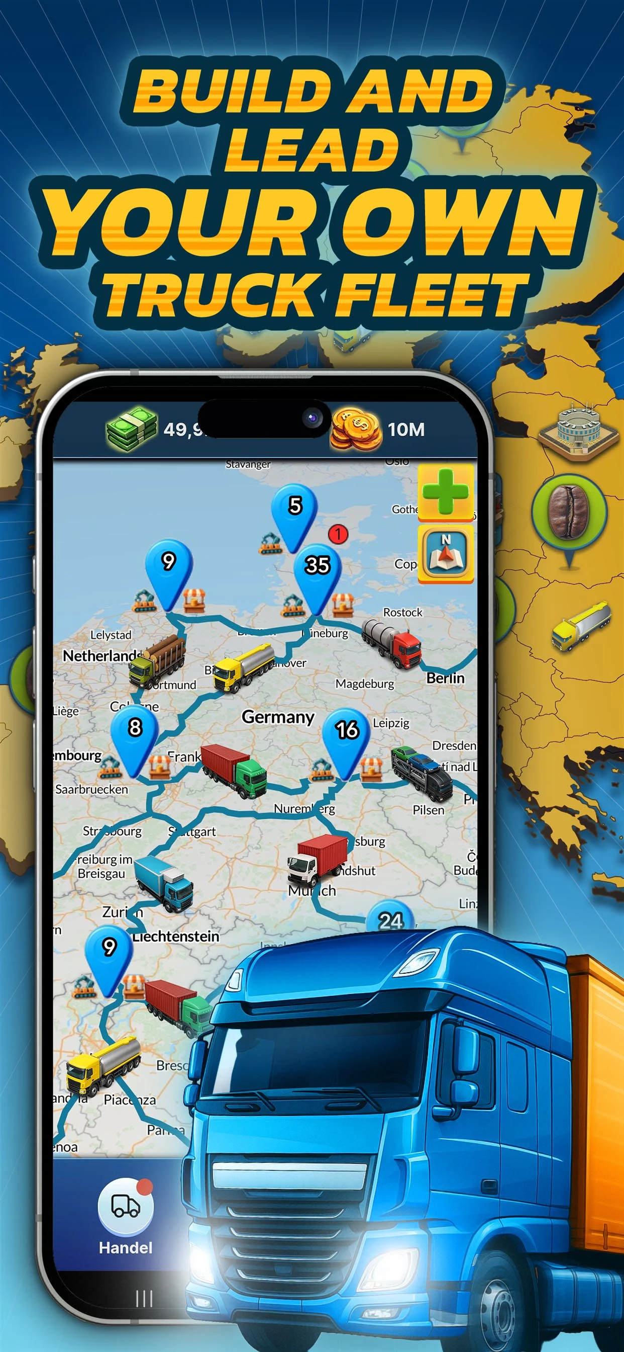 Logistics Empire Truck Manager screenshot